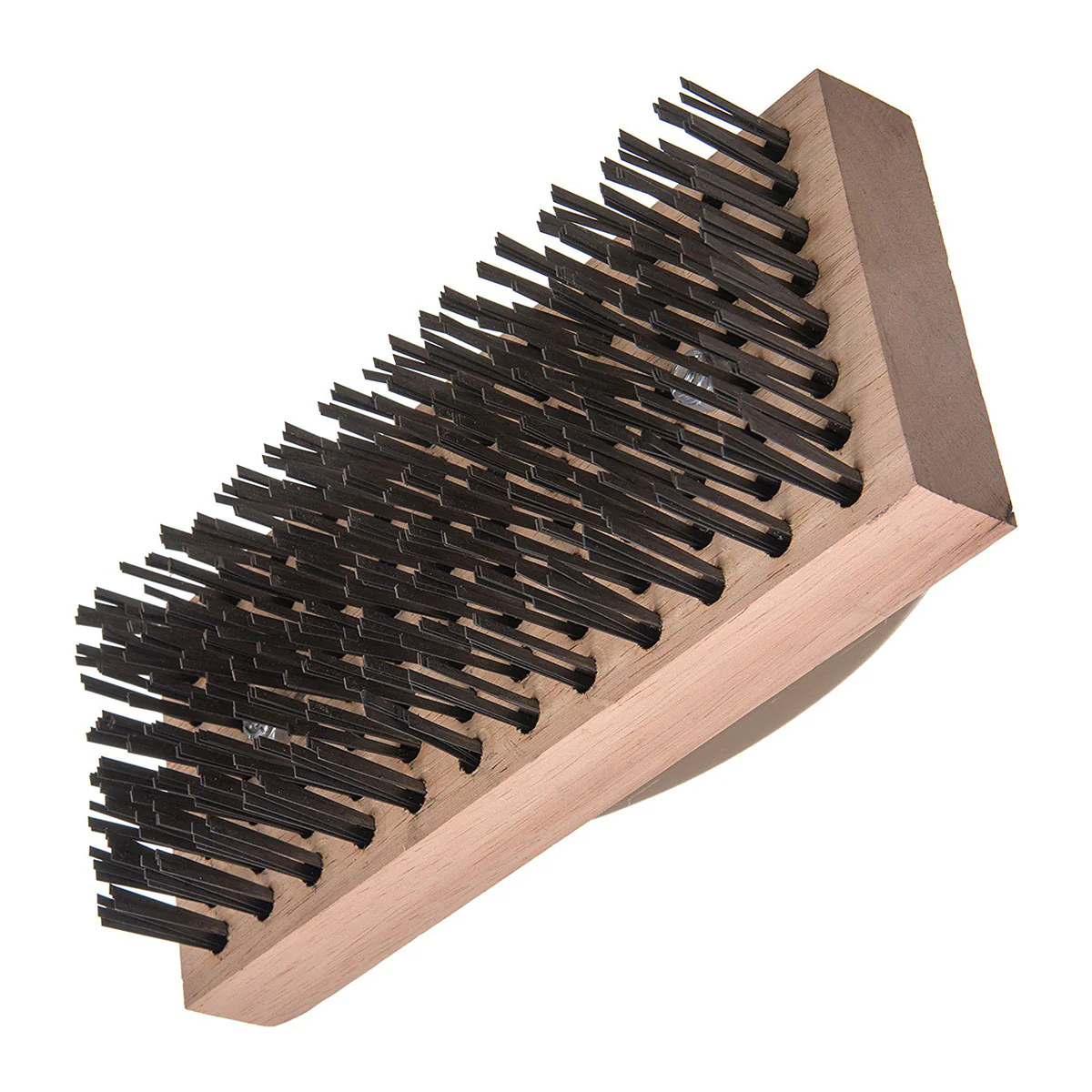 Carlisle 4067600 Brush for Butcher Block, Flat Steel Bristles, 9-3/8" x 4" - Image 2