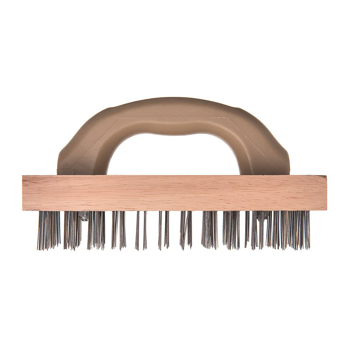 Carlisle 4067600 Brush for Butcher Block, Flat Steel Bristles, 9-3/8" x 4" - Image 3