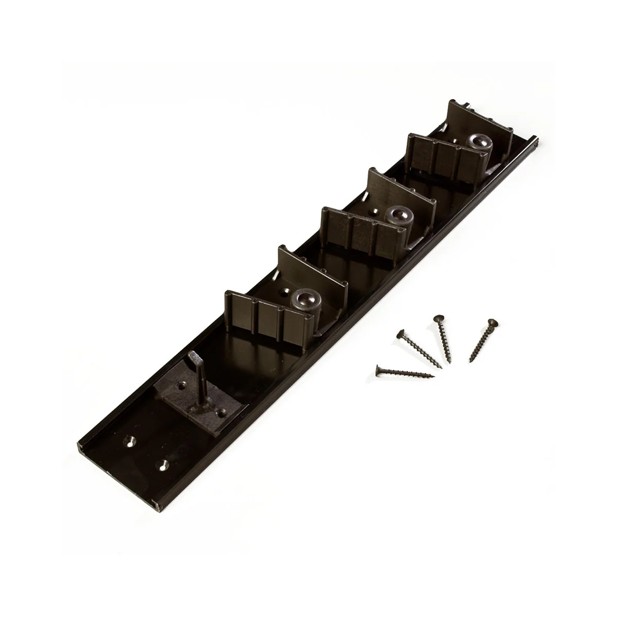 Carlisle 4073100 Roll 'N Grip Brush / Broom / Mop Rack, 18" - Image 3