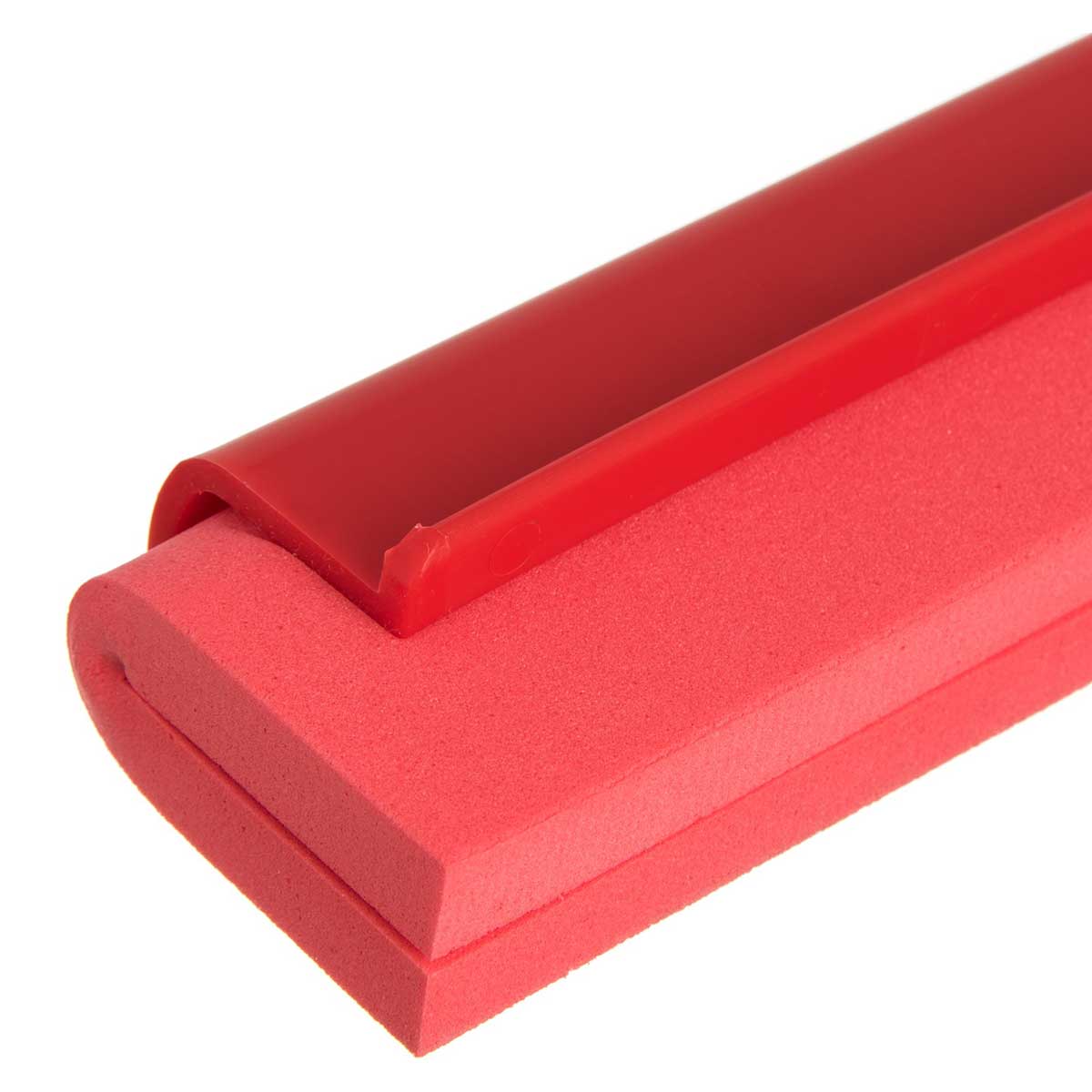 Carlisle 4156805 Sparta Double Foam Squeegee, Red, 24" - Image 3