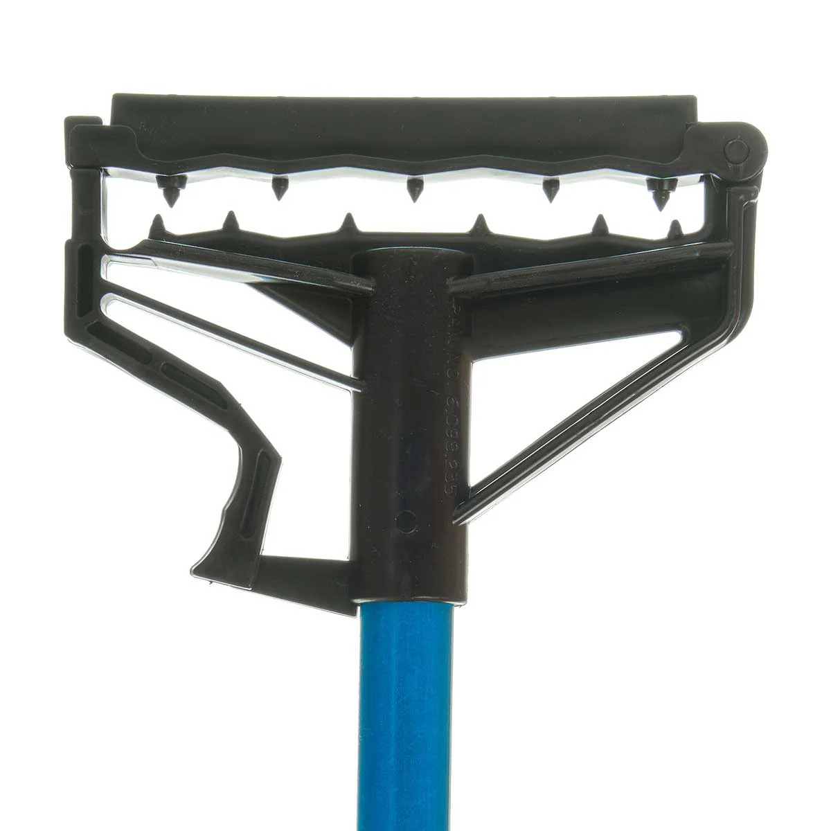 Carlisle 4166414 Sparta Spectrum Quik-Release Fiberglass Mop Handle, Blue, 60" - Image 2
