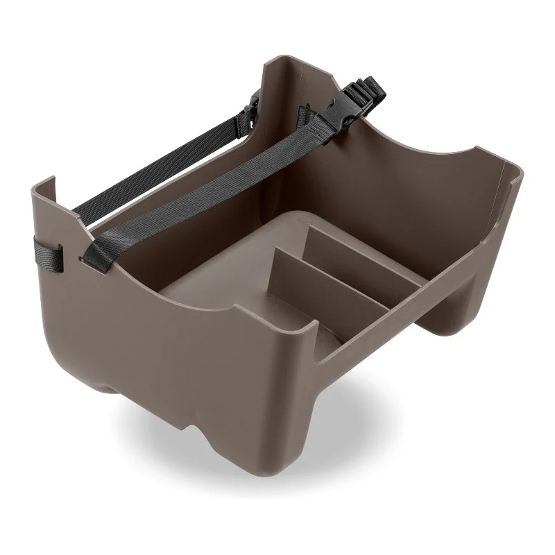 Carlisle 911401 Stackable Booster Seat, Brown - Image 2