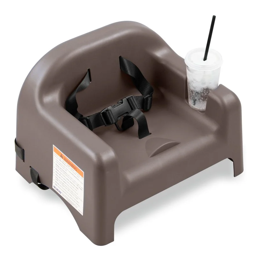 Carlisle 911401 Stackable Booster Seat, Brown - Image 3