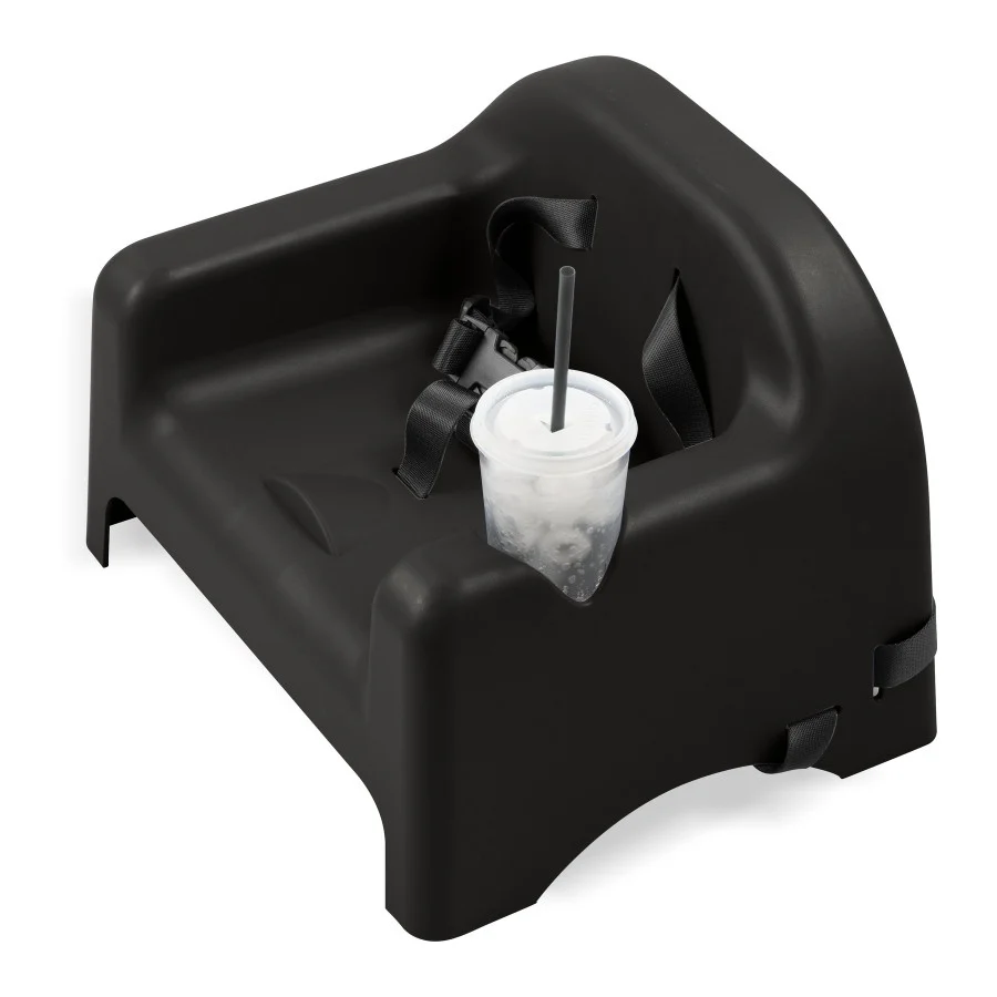 Carlisle 911403 Stackable Booster Seat, Black - Image 2