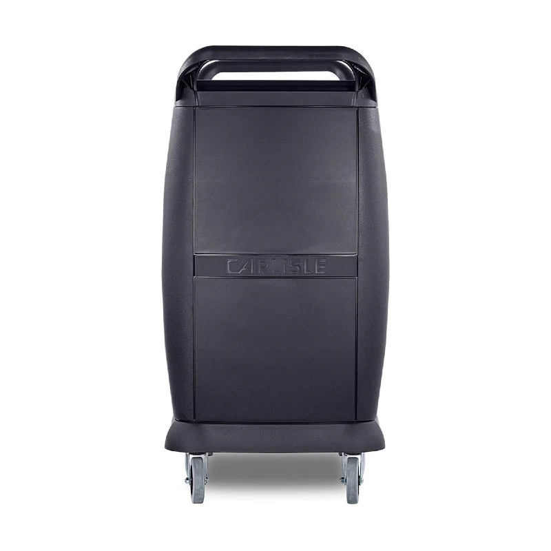 Carlisle CC203603 Bussing and Transport Cart, Black, 18" x 36-1/4" x 38" - Image 2