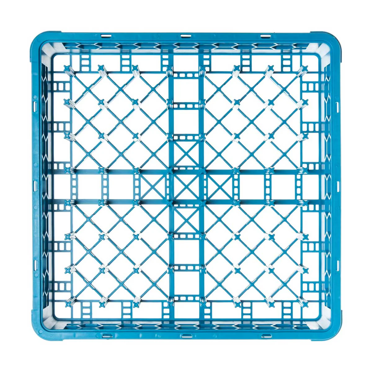 Carlisle RP14 OptiClean All Purpose Plate & Tray Peg Dish Rack, Full Size, Blue - Image 2