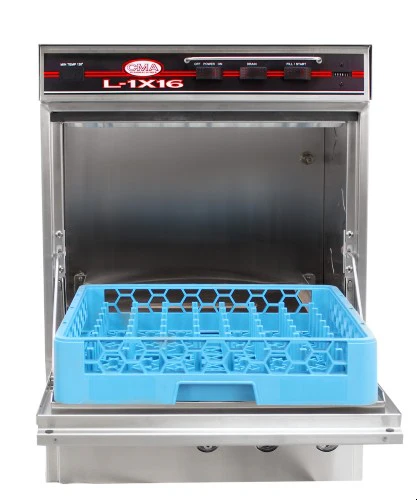 CMA L-1X16 Dishwasher, Undercounter, Low Temp, Chemical Sanitizing with Heater, 30 racks / hr - Image 2