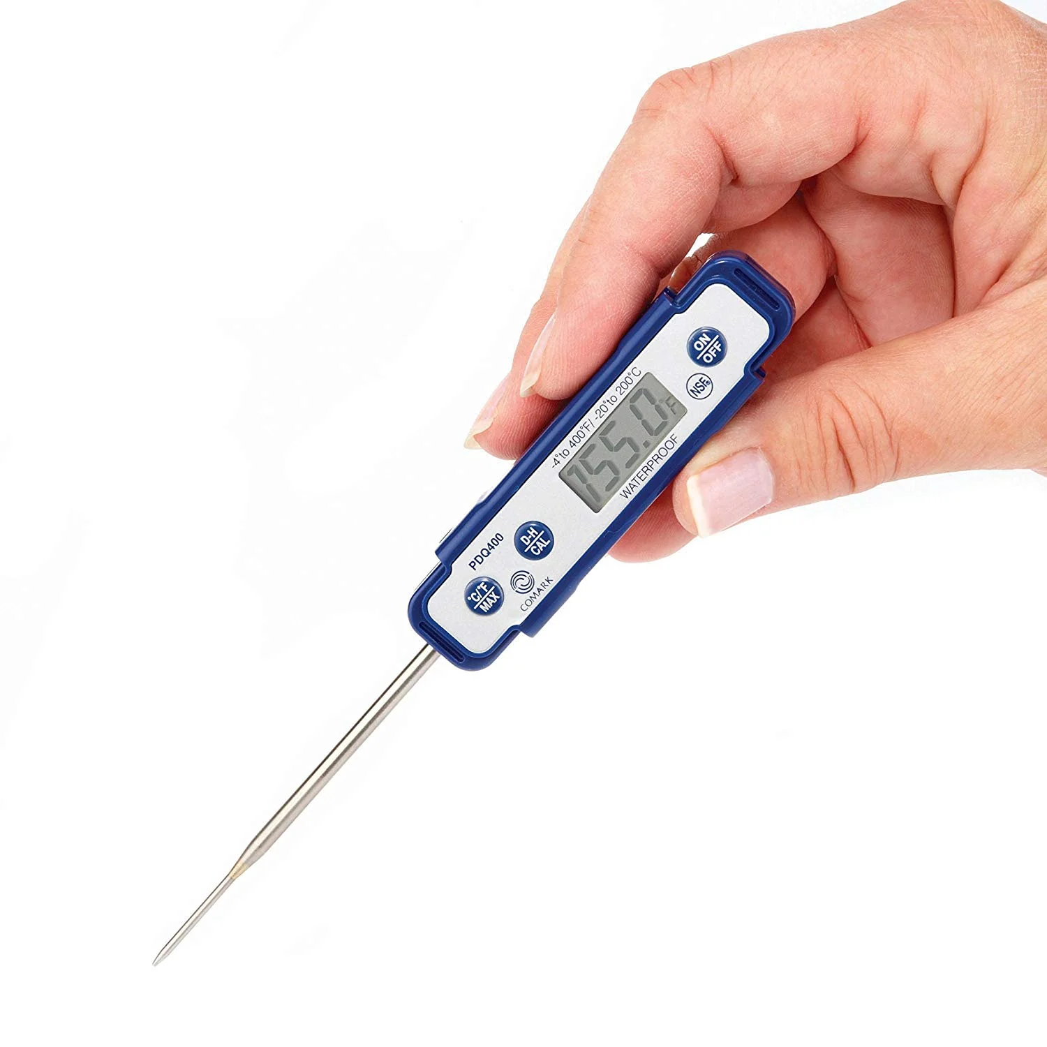 Comark PDQ400 Waterproof Digital Pocket Thermometer - Image 2