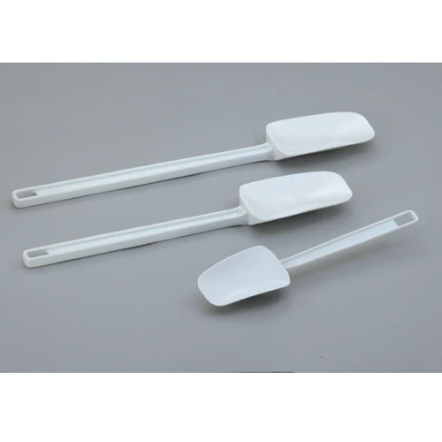 Culinary Essentials 859218 Spoon Shaped Scraper Spatula, 14" Long, Plastic - Image 2