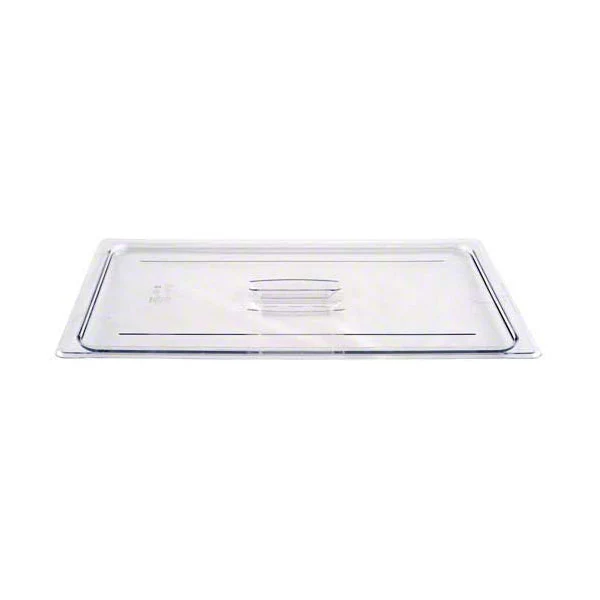 Culinary Essentials by Cambro 10CWCH135 Camwear Food Pan Lid w/ Handle, Clear, Full Size - Image 2