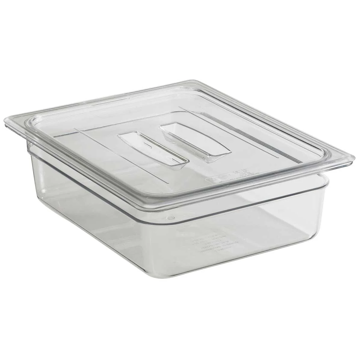 Culinary Essentials by Cambro 20CWCH135 Camwear Food Pan Lid w/ Handle, Clear, 1/2 Size - Image 2