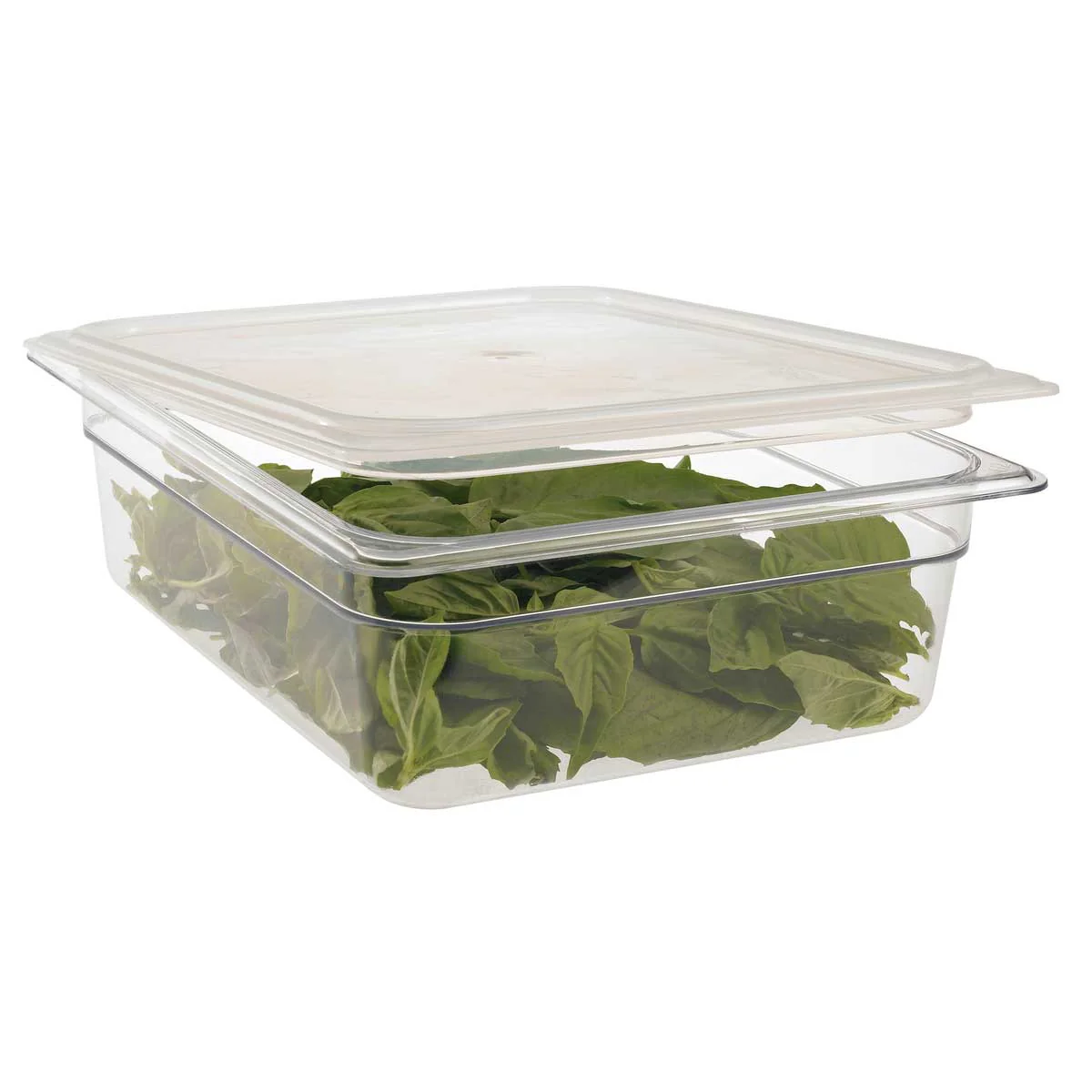 Culinary Essentials by Cambro 24CW135 Camwear 1/2 Size Food Pan, Clear, 4" Deep - Image 2