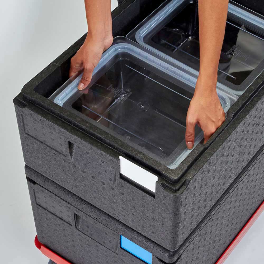 Culinary Essentials by Cambro 26CW135 Camwear 1/2 Size Food Pan, Clear, 6" Deep - Image 3