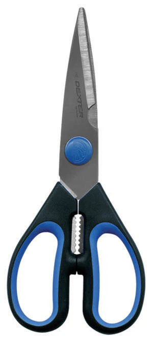 Dexter SGS01B-CP (25353) Sofgrip Kitchen Shears, Blue - Image 2