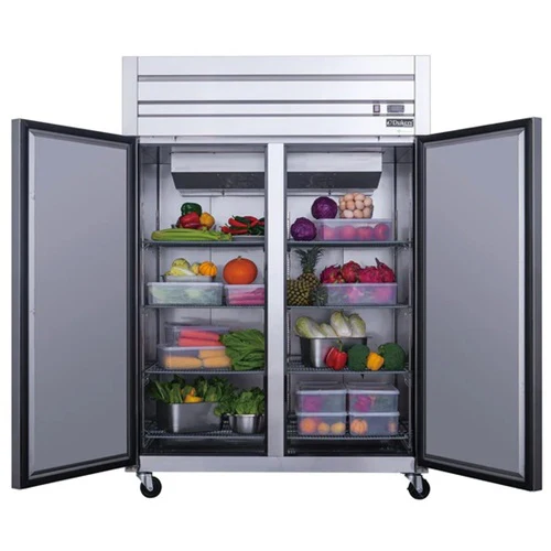 Dukers D55AR Solid Door Reach-In Refrigerator, 2 Section - Image 3