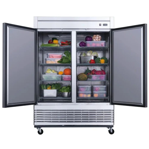 Dukers D55R Solid Door Reach-In Refrigerator, 2 Section - Image 3