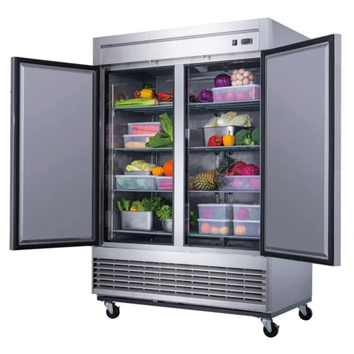 Dukers D55R Solid Door Reach-In Refrigerator, 2 Section - Image 4