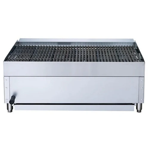 Dukers DCCB36 Gas Countertop Charbroiler, Radiant, 3 Burners, 36" - Image 3
