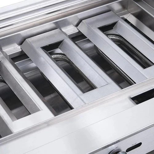 Dukers DCCB36 Gas Countertop Charbroiler, Radiant, 3 Burners, 36" - Image 8