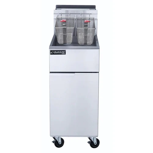 Dukers DCF3-LPG Floor Fryer, LP Gas, 40 lb. cap. - Image 2