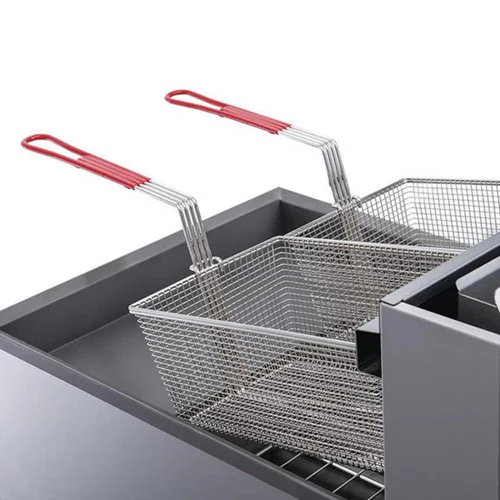Dukers DCF5-NG Floor Fryer, Natural Gas, 70 lb. cap. - Image 3
