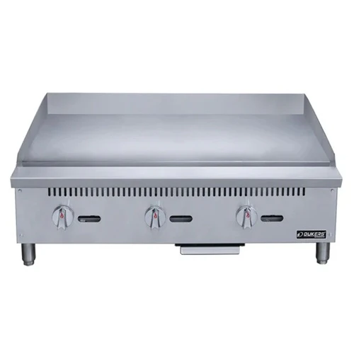 Dukers DCGM36 Countertop Griddle, Natural Gas, 3 Burners, 36" - Image 2