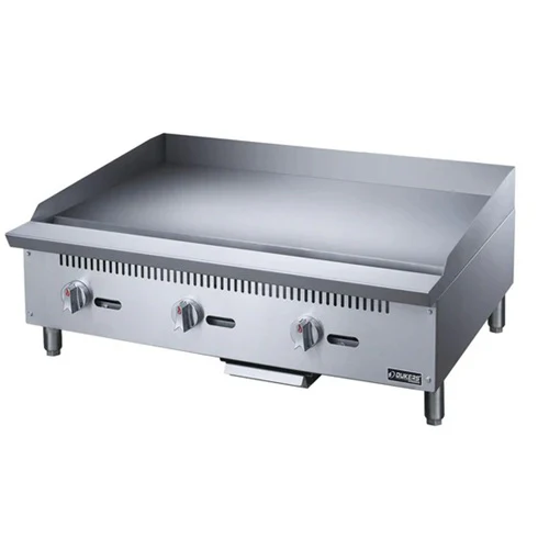 Dukers DCGM36 Countertop Griddle, Natural Gas, 3 Burners, 36" - Image 3