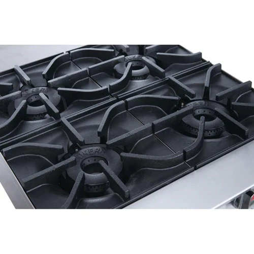Dukers DCHPB24 Countertop Hotplate w/ Four Burners, Natural Gas, 24" - Image 6