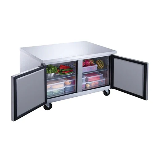 Dukers DUC48R Solid Two Door Undercounter Refrigerator, 48" - Image 2