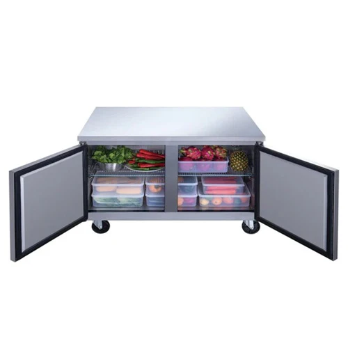 Dukers DUC48R Solid Two Door Undercounter Refrigerator, 48" - Image 3