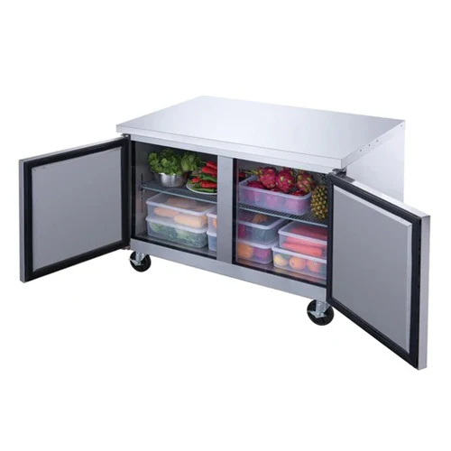 Dukers DUC48R Solid Two Door Undercounter Refrigerator, 48" - Image 4
