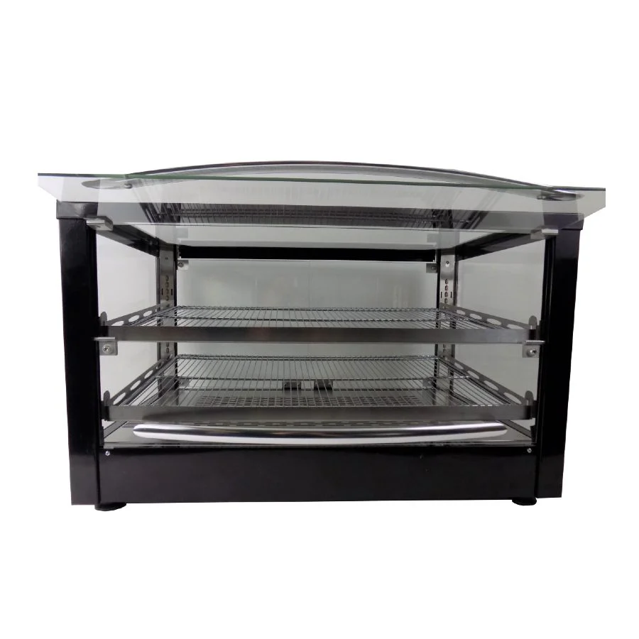 Equipex WD780B-2/1-SS-SL Self Service Countertop Warming Display, Black - Image 2