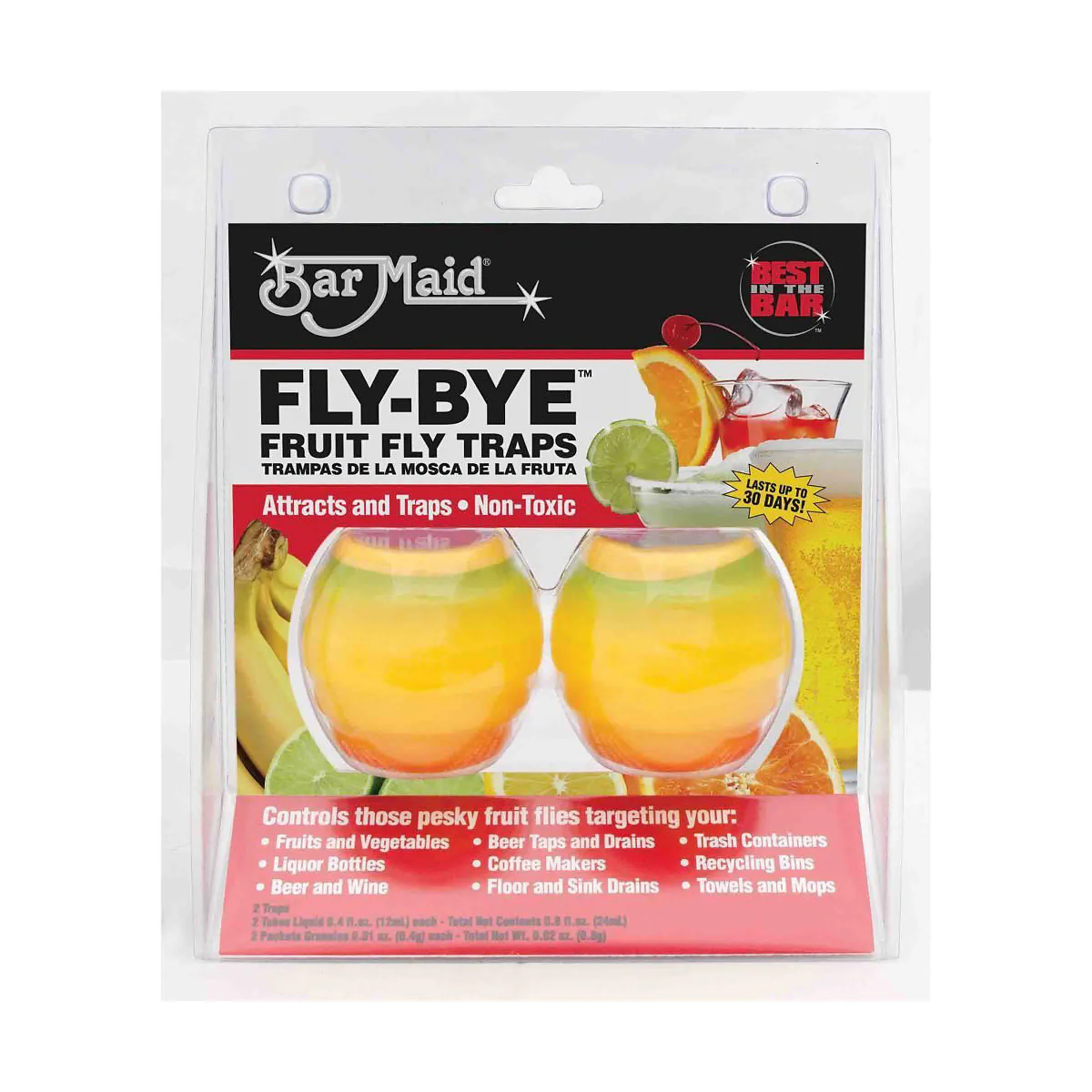 FLY-BYE Fruit Fly Trap, Pack of 2 - Image 2