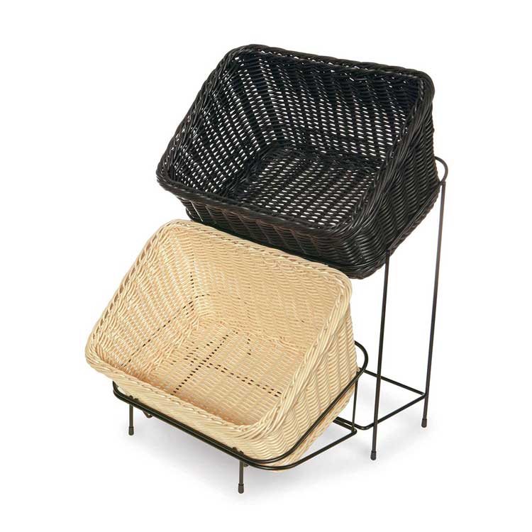 GET Melamine ST-1511-RACK Basket Rack, Black - Image 2