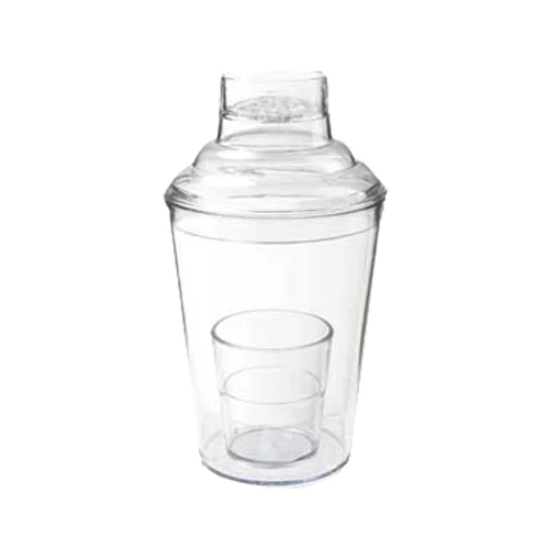 GET SH-175-1-CL 3 Piece Shaker Set, 17-1/2 oz. - Image 2