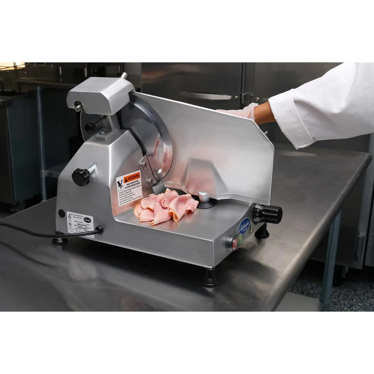 Globe C12 C-Series Light-Duty Manual Slicer, 12" - Image 2