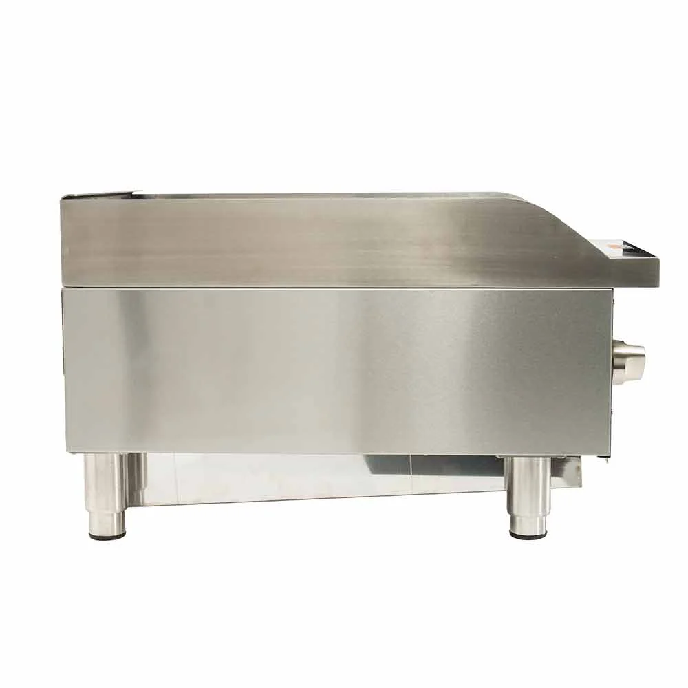 Globe GCB15G-CR Gas Countertop Charbroiler, Radiant, 1 Burner, 15" - Image 2
