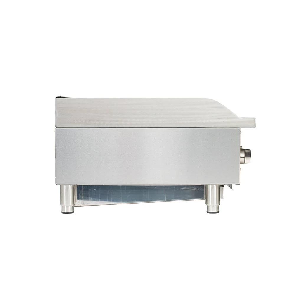 Globe GCB48G-CR Gas Countertop Charbroiler, Radiant, 4 Burners, 48" - Image 3