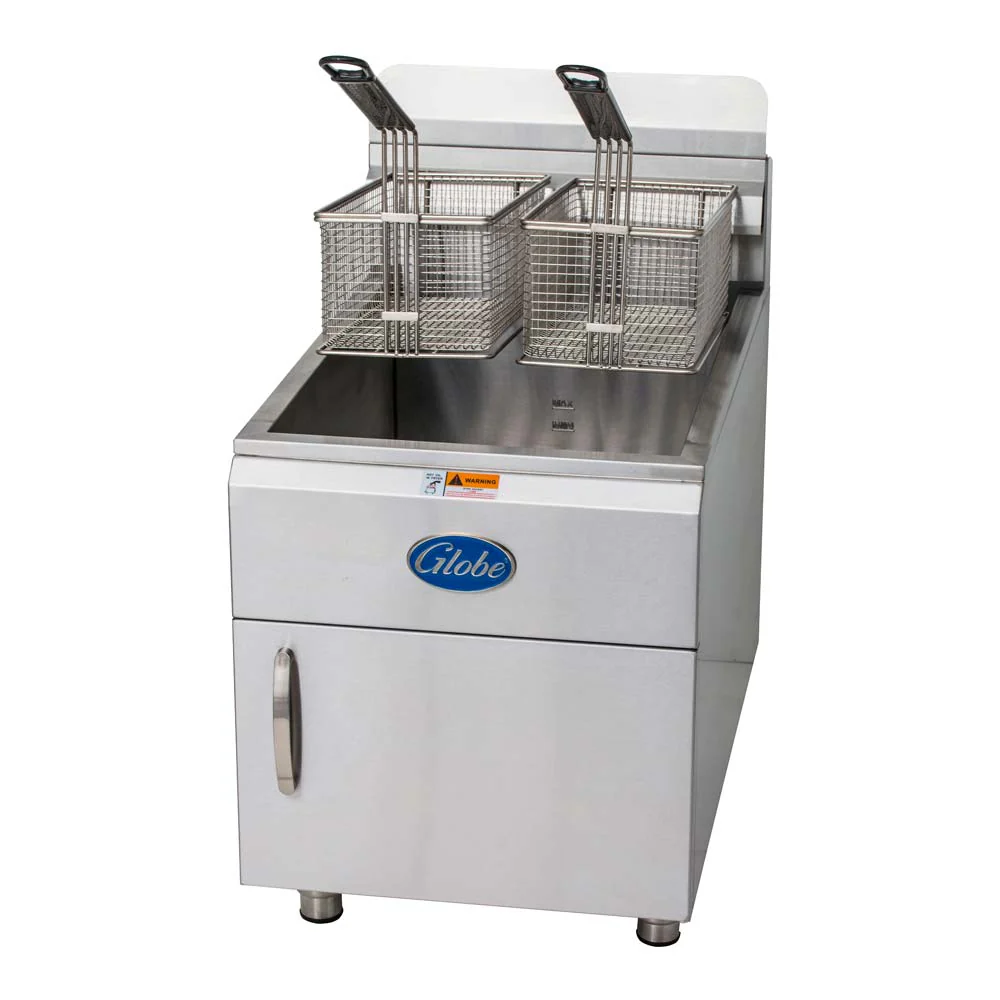 Globe GF30PG Countertop Fryer, Propane, 30 lb. cap. - Image 2