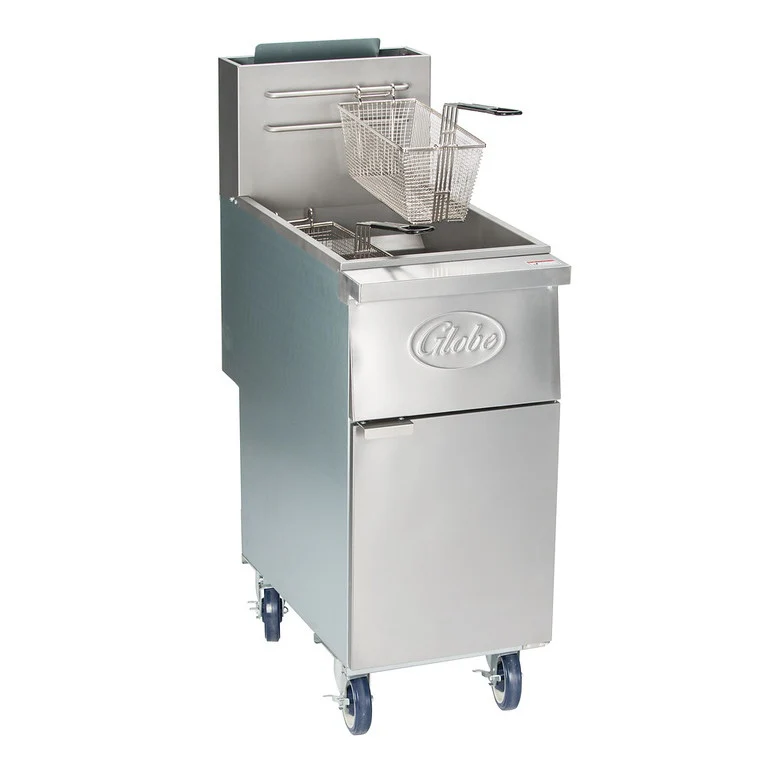 Globe GFF35PG Floor Fryer, Propane, 35 lb. cap. - Image 2
