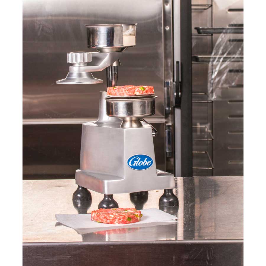 Globe PP4 Manually Operated Single Mold Patty Press, 4" - Image 2