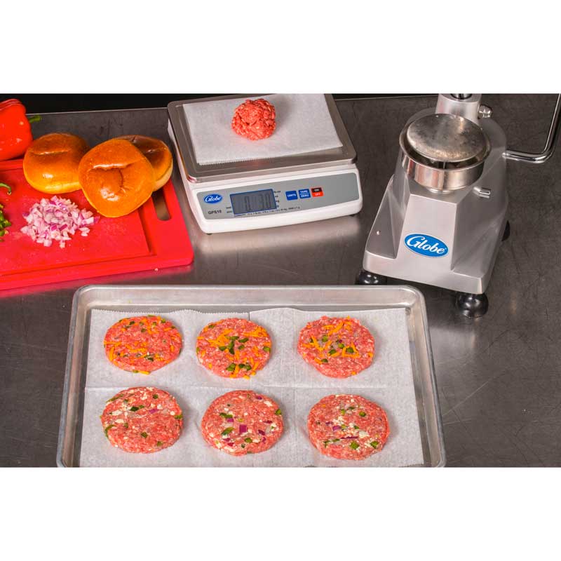 Globe PP4 Manually Operated Single Mold Patty Press, 4" - Image 3