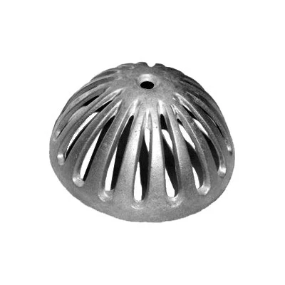 GSW FS-1262 White Porcelain Enameled Cast Iron Floor Drain Sink, 2" Drain Connection, 12" x 12" x 6" - Image 2