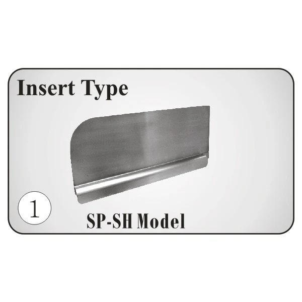 GSW SP-SH1810L Compartment Sink Left Splash Guard, 18", Insert Type - Image 2