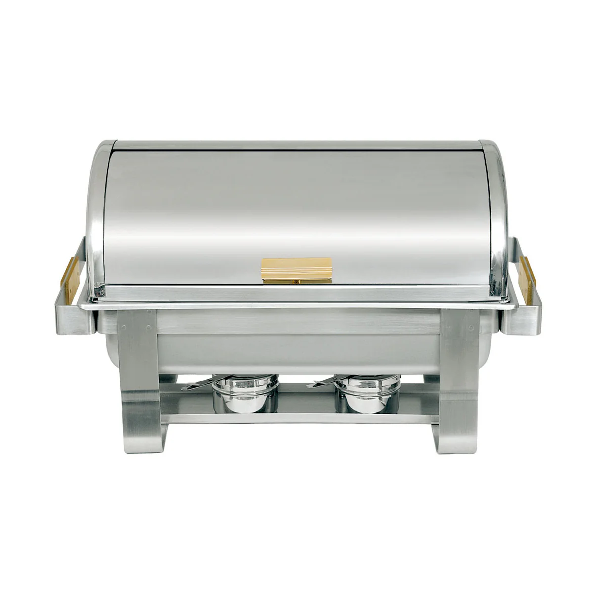 Heavy Duty Stainless Steel Roll Top Chafer, 8 qt. - Image 2