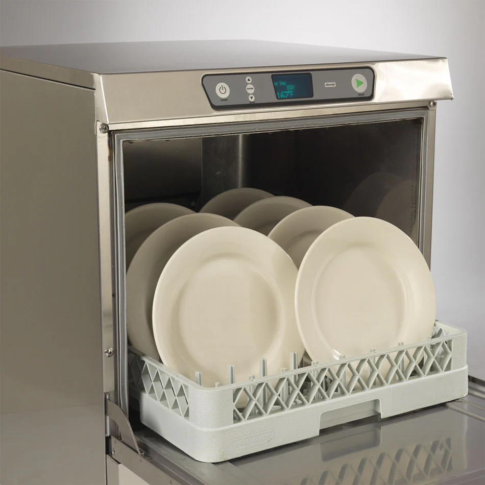 Hobart LXEH-2 Dishwasher, Undercounter, Heat Sanitizing, 32 racks / hr - Image 3