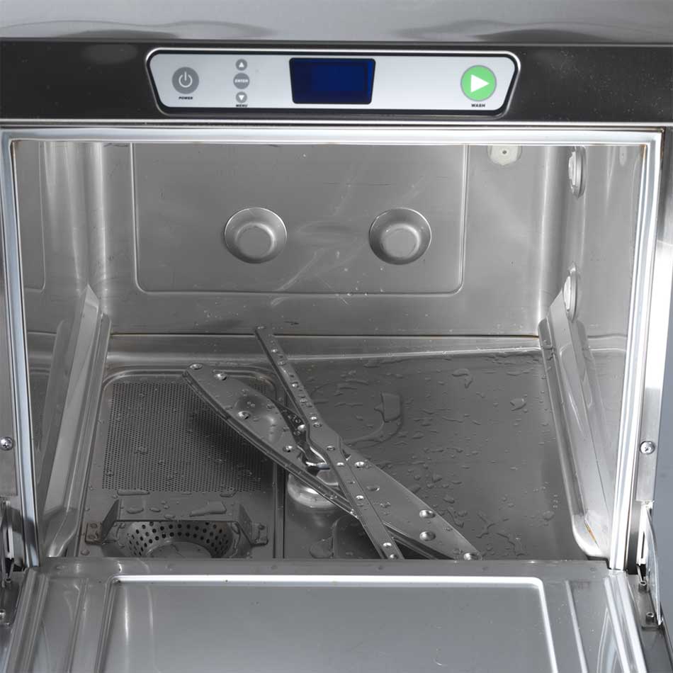 Hobart LXEH-2 Dishwasher, Undercounter, Heat Sanitizing, 32 racks / hr - Image 4