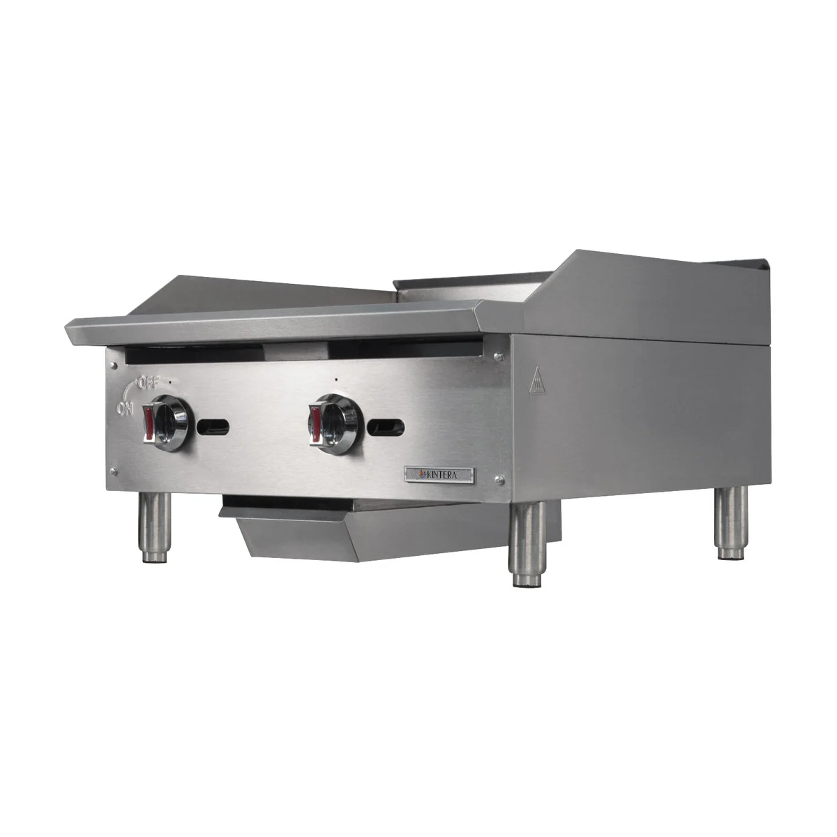 Kintera KGR24M / 919572 Gas Economy Countertop Griddle, Radiant, 2 Burner, 24" - Image 2