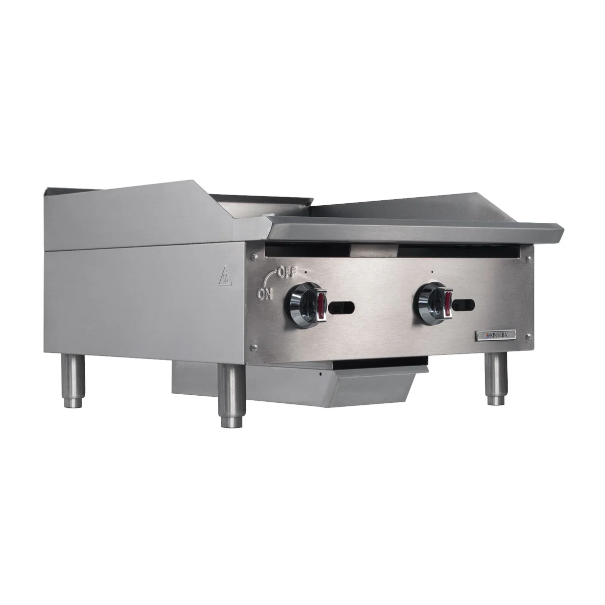 Kintera KGR24M / 919572 Gas Economy Countertop Griddle, Radiant, 2 Burner, 24" - Image 3