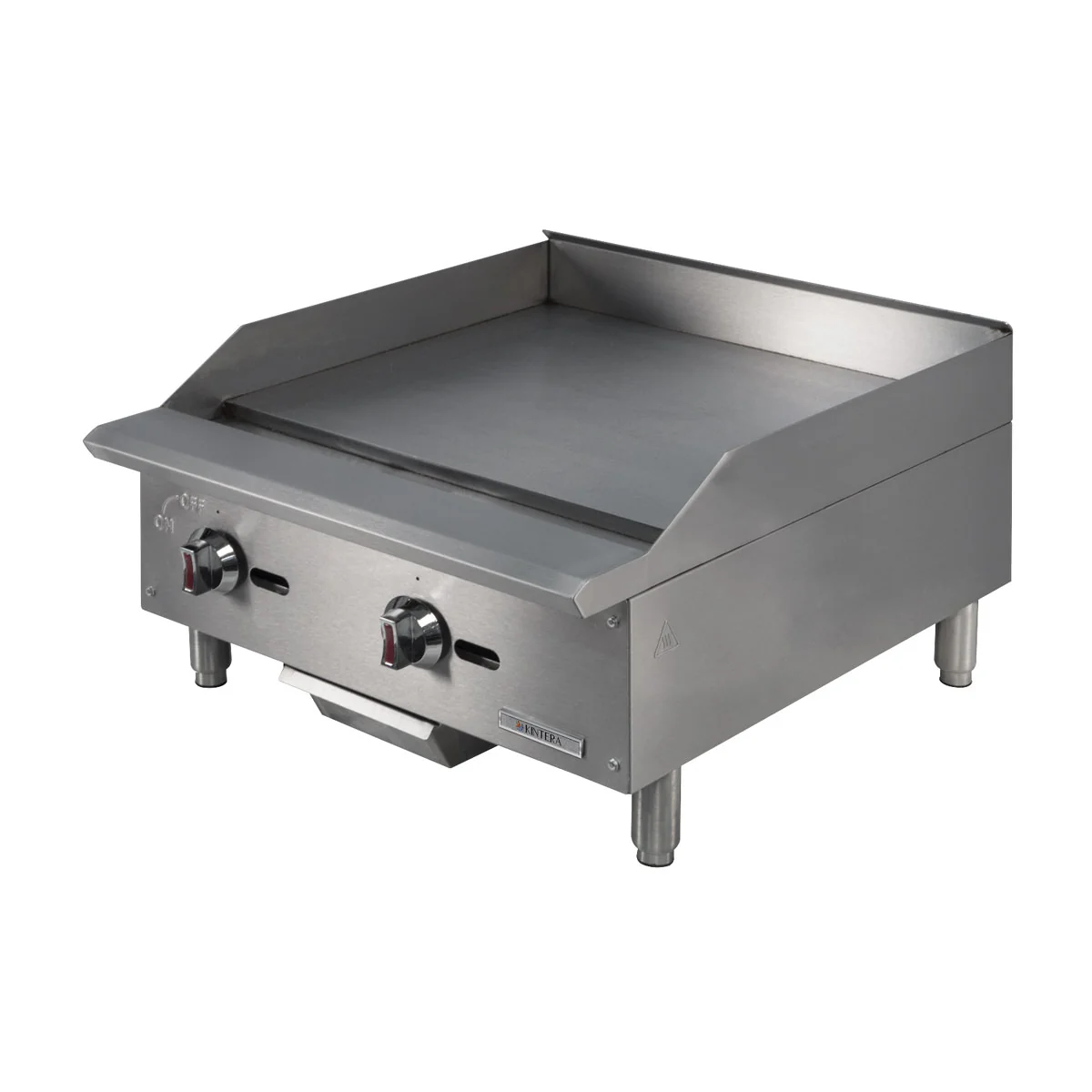 Kintera KGR24M / 919572 Gas Economy Countertop Griddle, Radiant, 2 Burner, 24" - Image 4